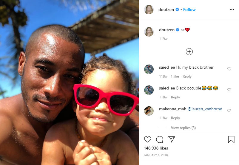 Myllena Gorr&eacute; daughter Doutzen Kroes