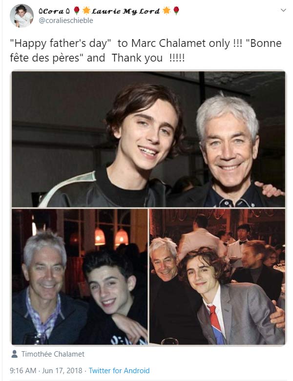 Marc Chalamet father Timoth&eacute;e Chalamet 
