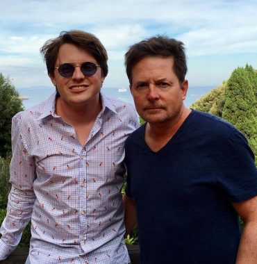 Michael J. Fox kids photo