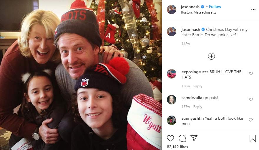 Barrie Nash photo Barrie Nash older sister Jason Nash