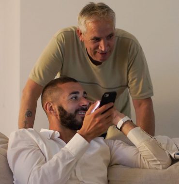 Karim Benzema parents photo