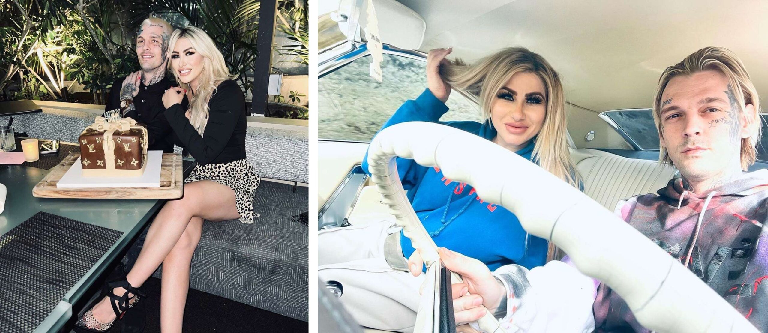 Melanie Martin (ex-fianc&eacute;e; baby mother) Aaron Carter